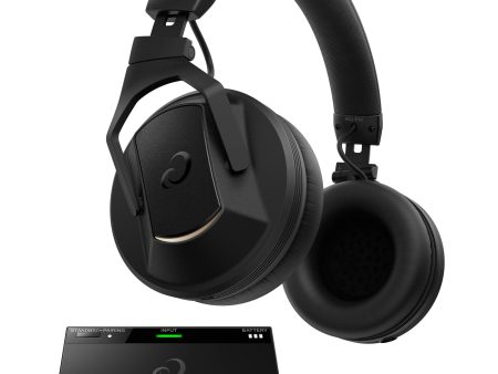 AlphaTheta HDJ-F10-TX Professional Wireless DJ Headphones with Transmitter Hot on Sale