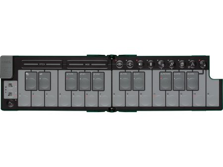 Korg Nanokey Fold Foldable MIDI Keyboard - Alpine Green Online