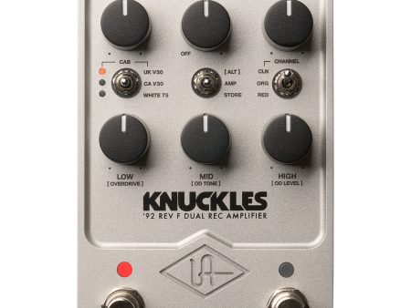 Universal Audio Knuckles ‘92 Rev F Dual Rec Amplifier Pedal For Sale