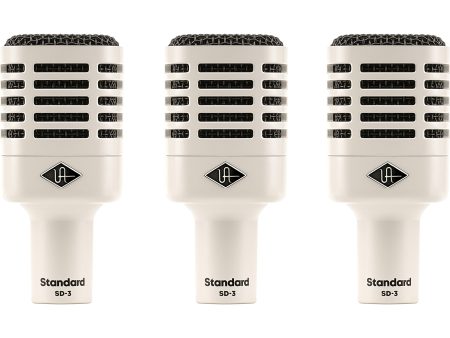 Universal Audio SD-3X3 Dynamic Microphone Bundle with Hemisphere Modeling Hot on Sale