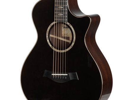 Taylor Custom Grand Concert 12-Fret Acoustic Electric Guitar - Charcoal Black Online