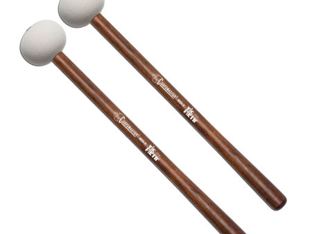 Vic Firth MB4H - Corpsmaster Marching Bass - Extra Large Head, Hard Mallets Cheap