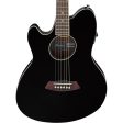 Ibanez TCY10LE Left Handed Acoustic Electric Guitar - Black High Gloss Discount