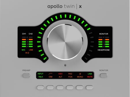 Universal Audio Apollo Twin X QUAD | Gen 2 Studio+ Edition Thunderbolt Interface Online Hot Sale