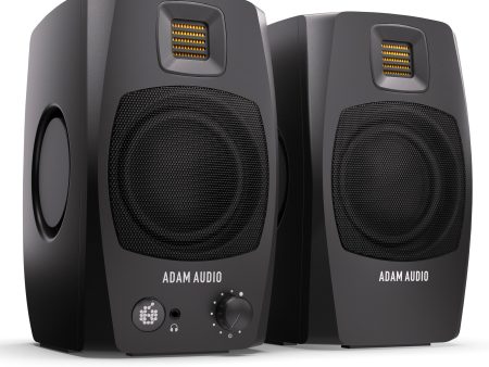 ADAM Audio D3V Desktop Monitors - Black Pair Fashion