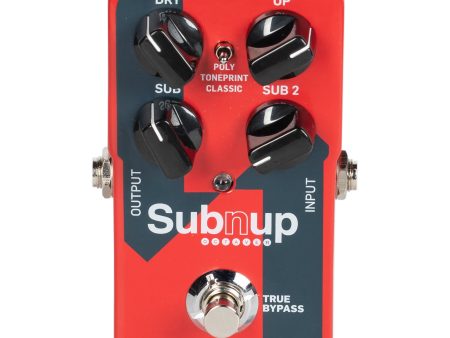 TC Electronic Sub  N  Up Octaver Pedal For Sale