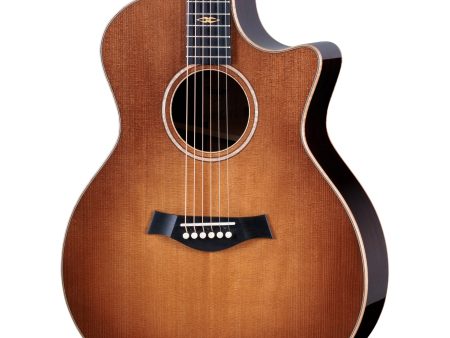 Taylor C414ce B4043 2024 NAMM Custom Acoustic Electric Guitar, Wild Honey Burst Online Sale