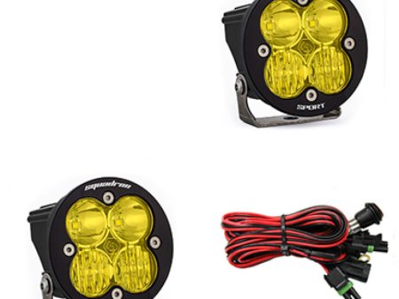 Baja Designs Squadron R Sport Driving Combo Pair LED Light Pods - Amber For Cheap