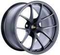 BBS RI-A 18x10 5x120 ET25 Matte Graphite Wheel -82mm PFS Clip Required Hot on Sale