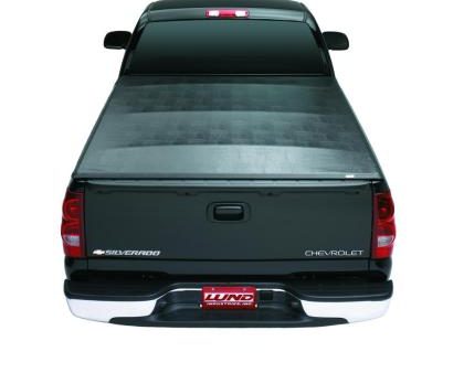 Lund 04-17 Nissan Titan (5.5ft. Bed w Titan Box) Genesis Seal & Peel Tonneau Cover - Black For Discount