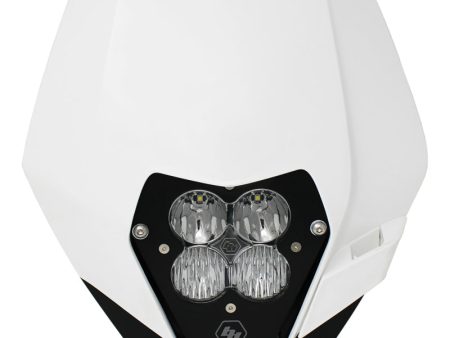 Baja Designs 08-13 KTM Headlight Kit DC w Headlight Shell White XL Pro Series Sale