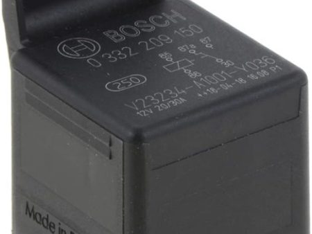 Bosch 12V 30A Mini-Relay (OE 0008210247 1259926 1348657) Fashion