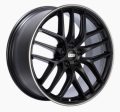 BBS CC-R 19x8 5x112 ET27 Satin Black Polished Rim Protector Wheel -82mm PFS Clip Required Discount