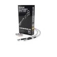 Goodridge 90-03 Honda NSR125RK-R3 Clear Rear SS Brake Lines on Sale