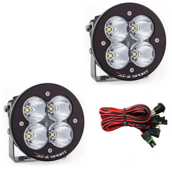 Baja Designs XL R Sport Series High Speed Spot Pattern Pair LED Light Pods Online now