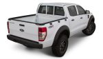 Bushwacker 11-15 Ford Ranger T6 Bed Rail Caps - Black For Sale