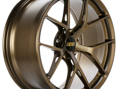 BBS FI-R 19x10.5 5x120 ET35 CB72.5 Satin Bronze Wheel Online now