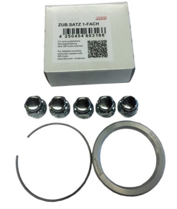 BBS PFS KIT - Honda   Acura - Includes 82mm OD - 64mm ID Ring   82mm Clip   Lug Nuts Cheap